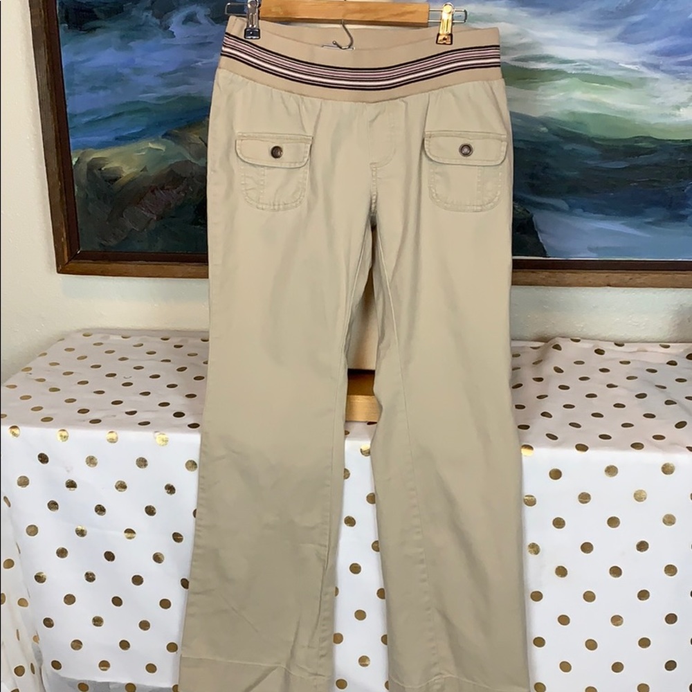 Old navy maternity khaki size small